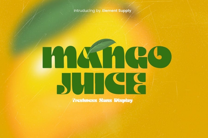 Mango Juice Font Download