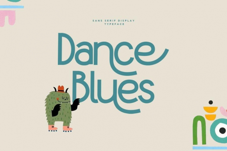 Dance Blues - Playful Font Font Download