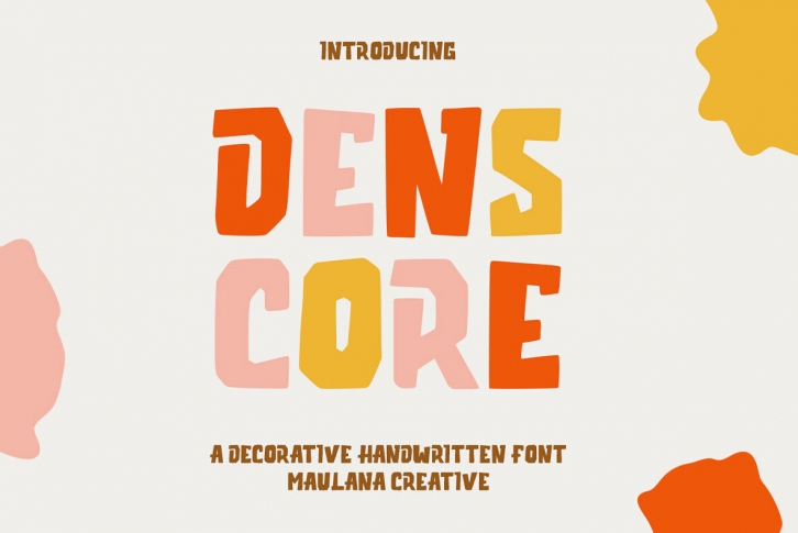 Denscore Font Font Download