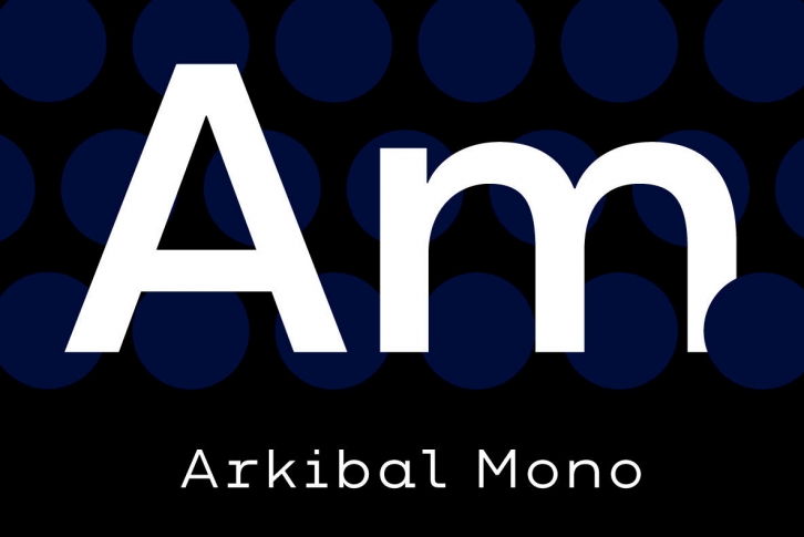 Arkibal Mono Font Font Download