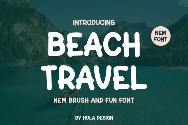 Beach Travel Font Download