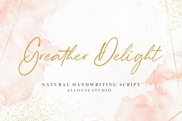 Greater Delight Font Font Download