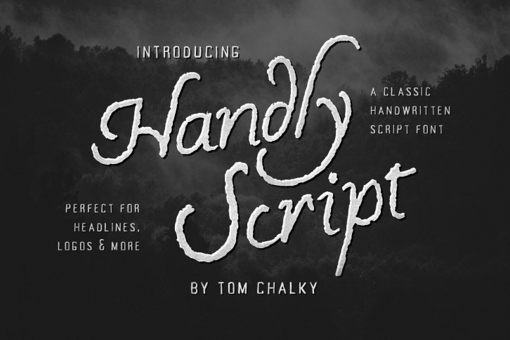 Handly Script Font Font Download