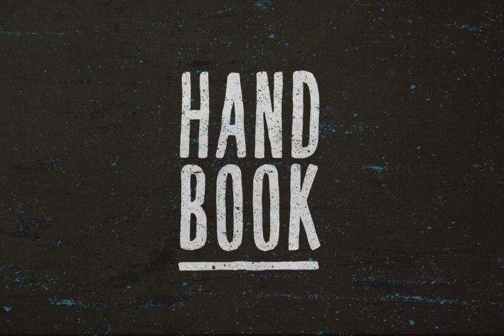 Hand Book Font Font Download