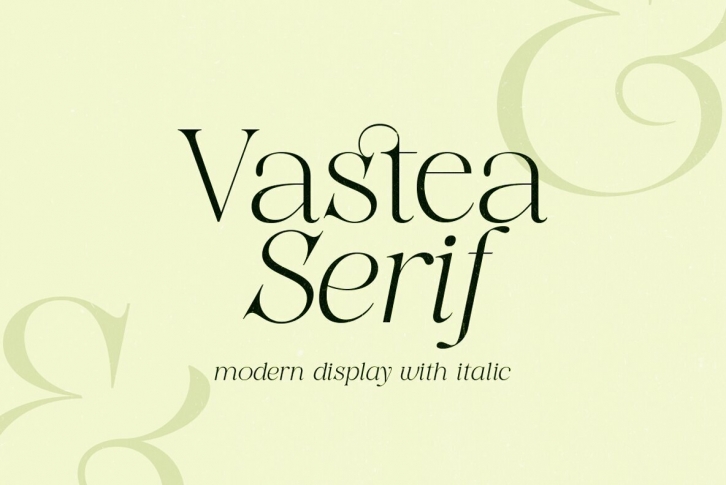 Vastea Serif Font Font Download