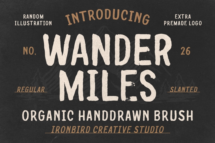 Wander Miles Font Font Download