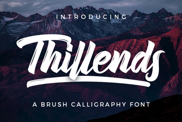 Thillends Font Font Download