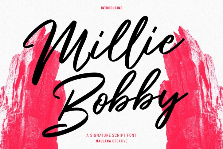 Millie Bobby Font Font Download