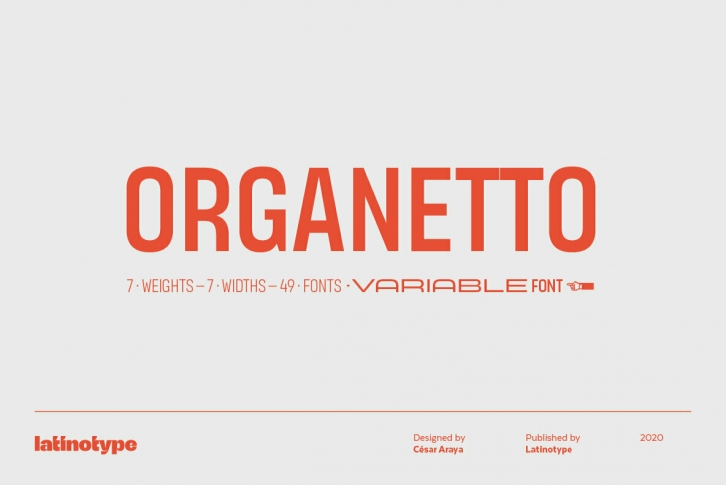 Organetto Font Font Download