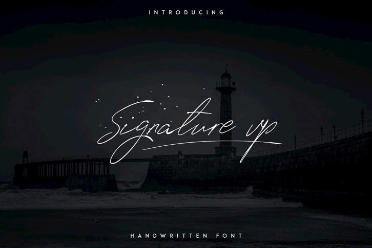 Signature VP Font Font Download