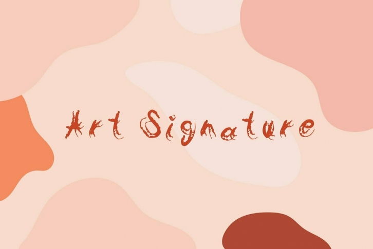 Art Signature Font Font Download