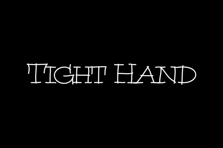 Tight Hand Font Font Download