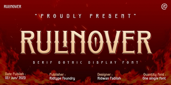 Rulinover Font Font Download