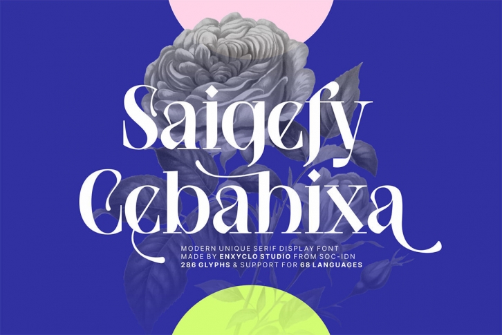 NCL Saigefy Cebahixa Font Font Download