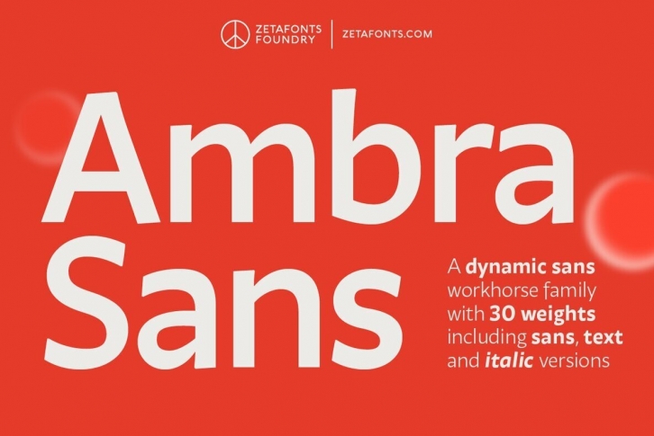 Ambra Sans Font Font Download