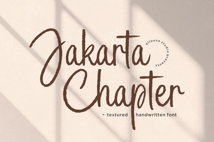 Jakarta Chapter Font Font Download