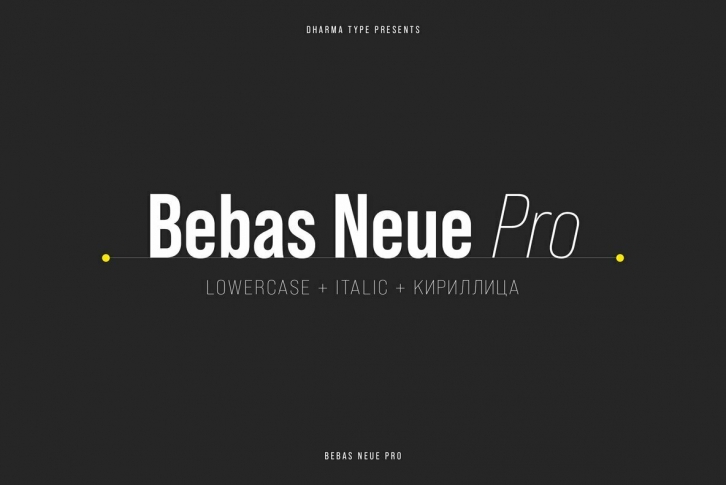 Bebas Neue Pro Font Font Download