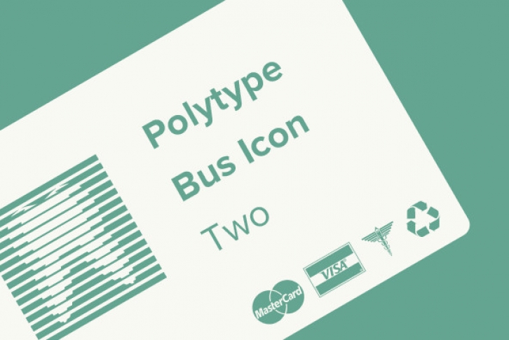 Polytype Business Icon Two Font Font Download