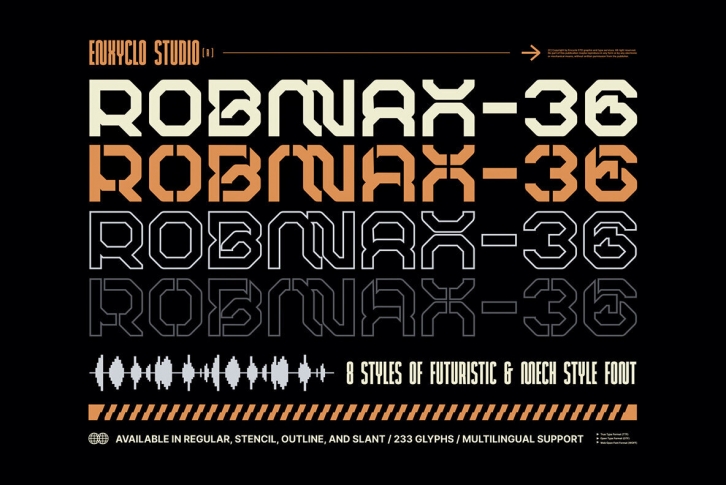 ROBMAX-36 Font Font Download