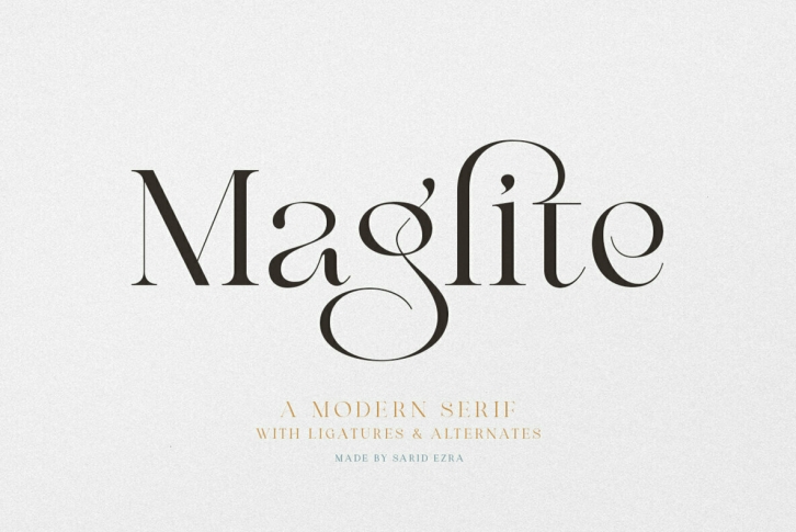 Maglite Font Font Download