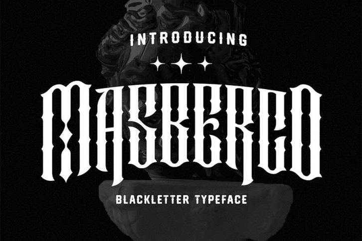 Masberco - Blackletter Style Font Download