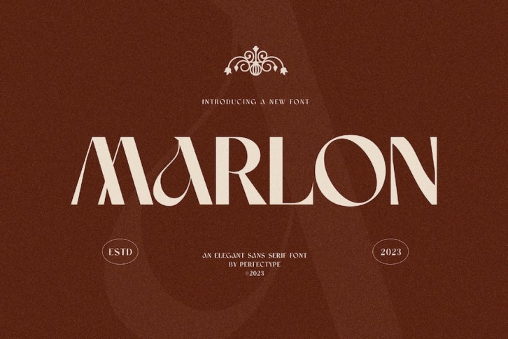 Marlon Elegant Serif Font Typeface Font Download