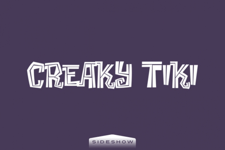 Creaky Tiki Font Font Download