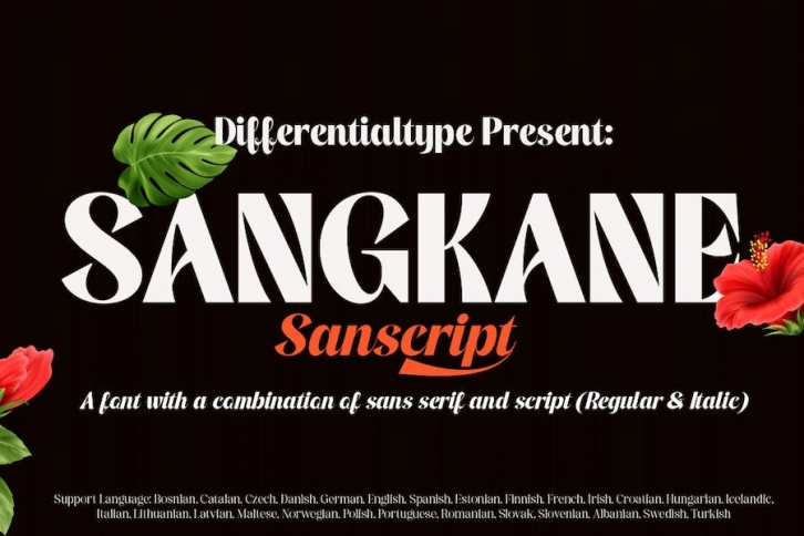 Sangkane Sanscript Font Download