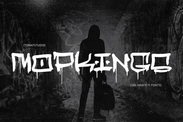 Graffiti Fonts Mopkings Font Download