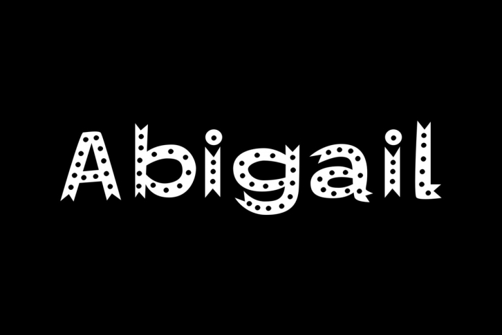 Abigail Font Font Download