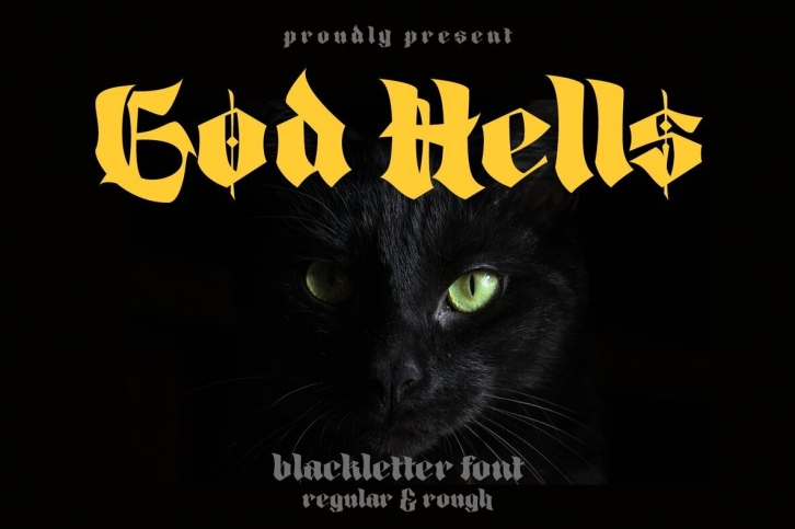 God Hells Font Font Download