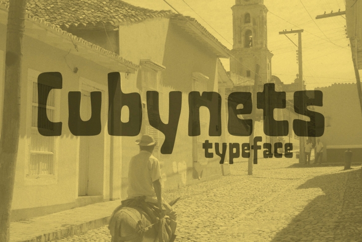Cubynets 4F Font Font Download