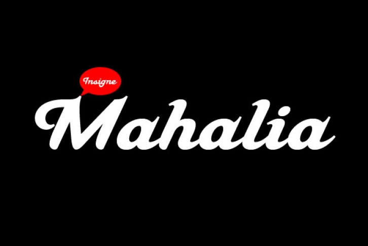 Mahalia Font Font Download