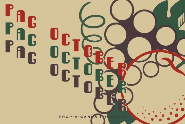 PAG October Font Font Download