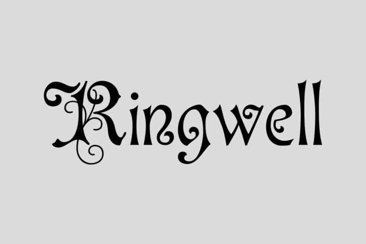 P22 Ringwell Font Font Download