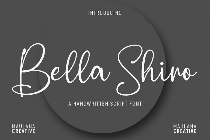 Bella Shiro Font Font Download