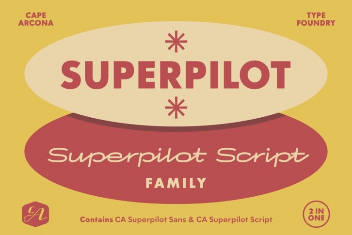 CA Superpilot Font Font Download