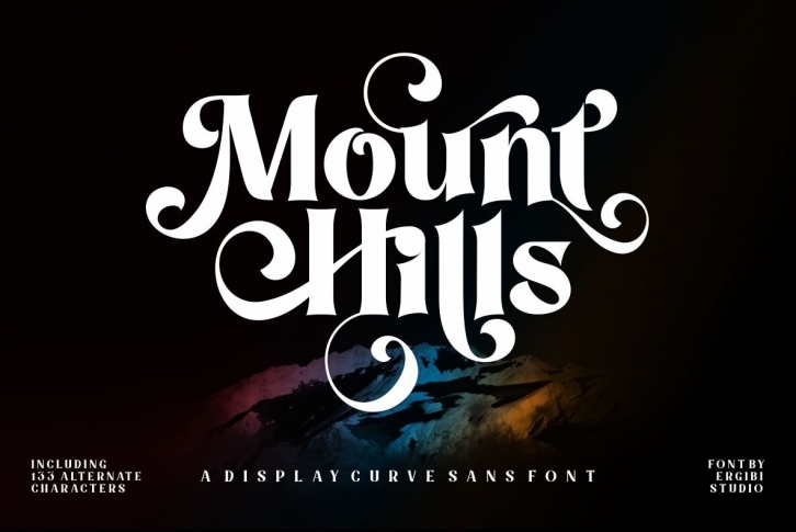 Mount Hills Font Font Download