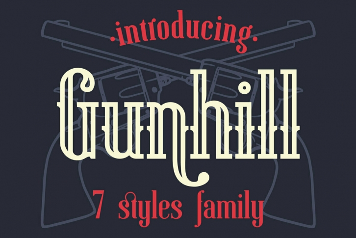 Gunhill Font Font Download