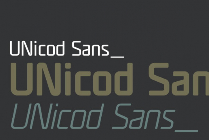 UNicod Sans Font Font Download