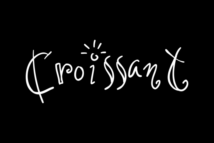 Croissant Font Font Download