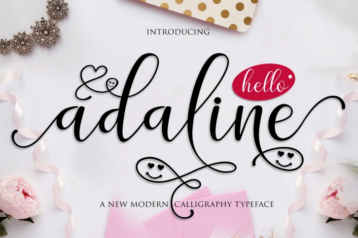 Adaline Script Font Font Download