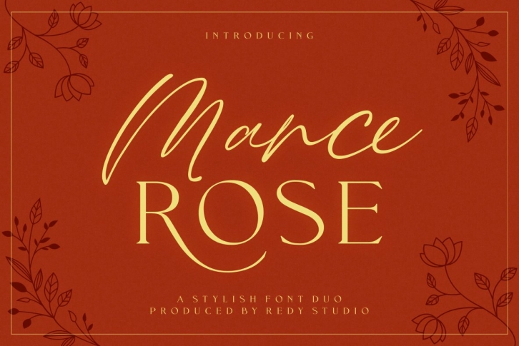 Mance Rose Font Font Download