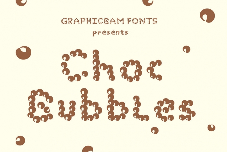 Choc Bubbles Font Font Download