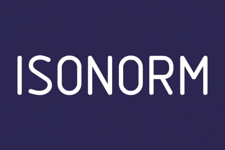 Isonorm Font Font Download