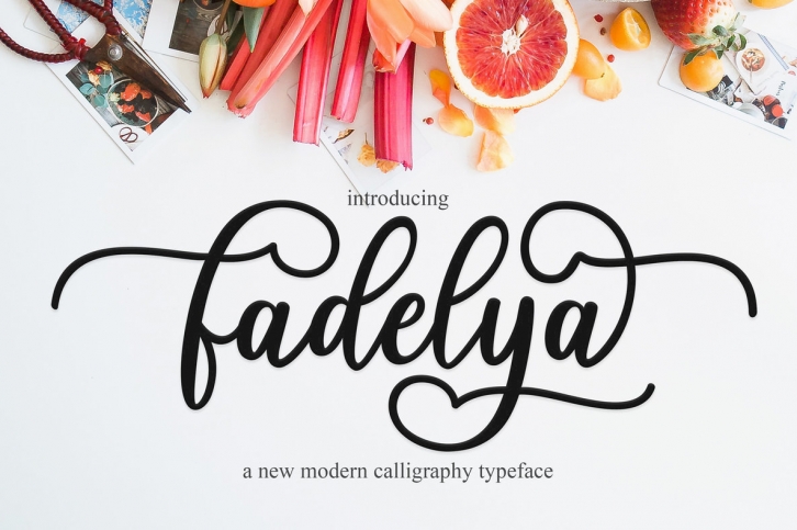 Fadelya Script Font Font Download