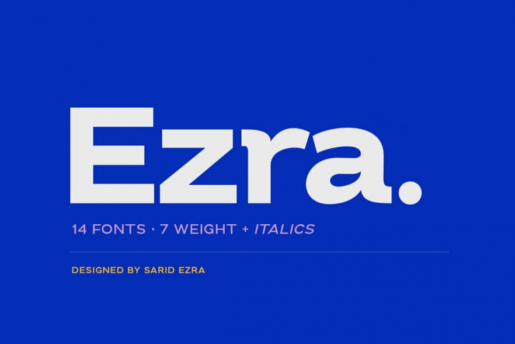 Ezra Font Font Download