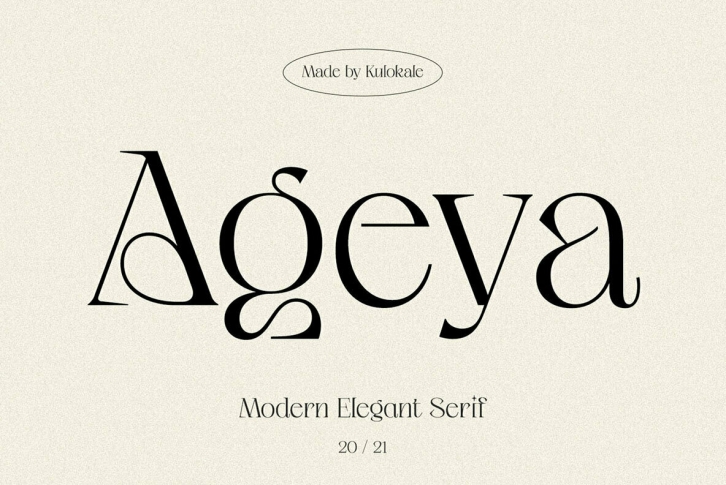 Ageya Font Font Download