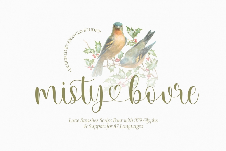 NCL Misty Bouvre Font Font Download