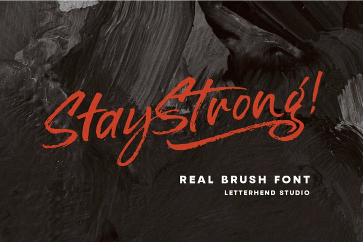 Stay Strong Font Font Download